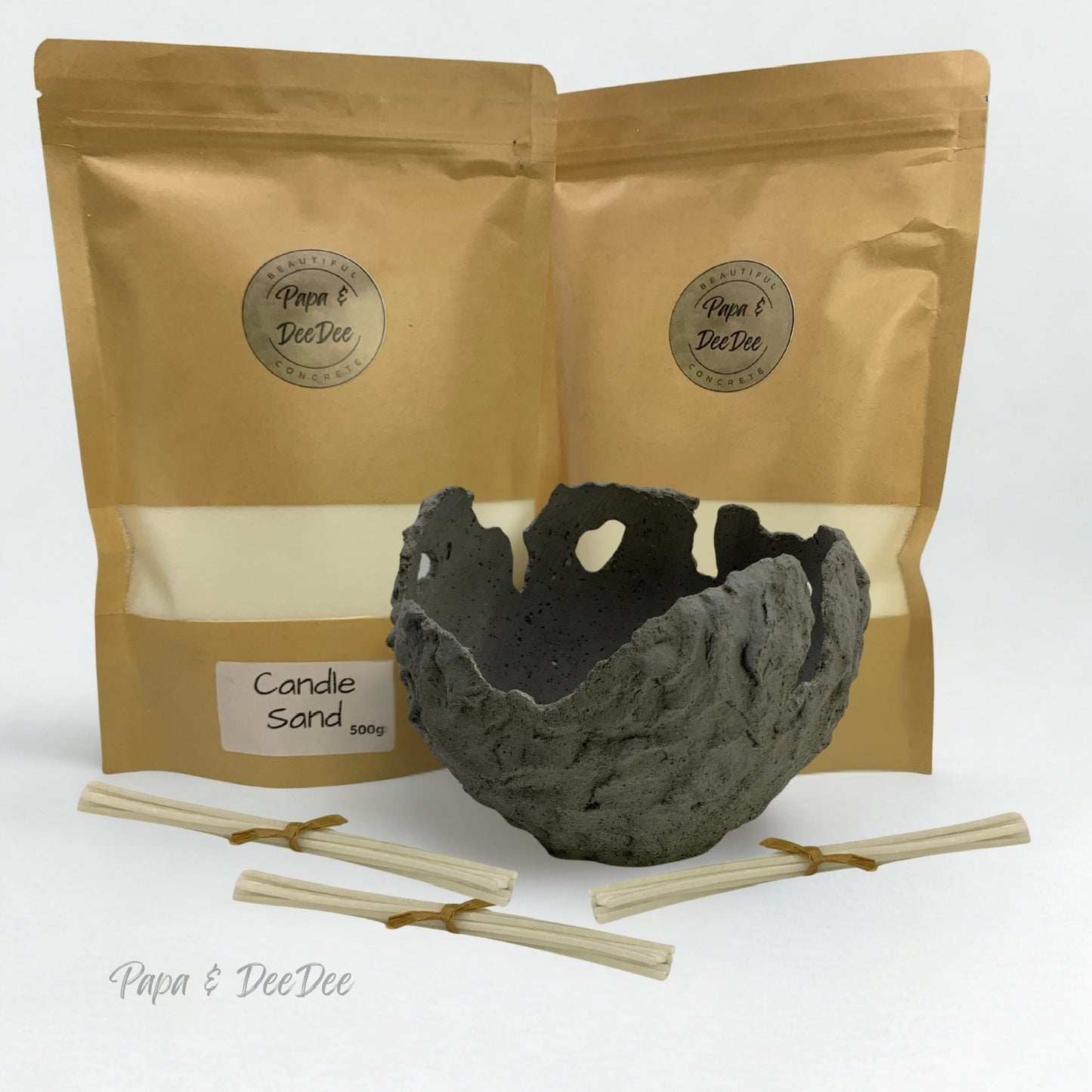 Hatchling Candle Sand Bundle | Small | Storm Grey