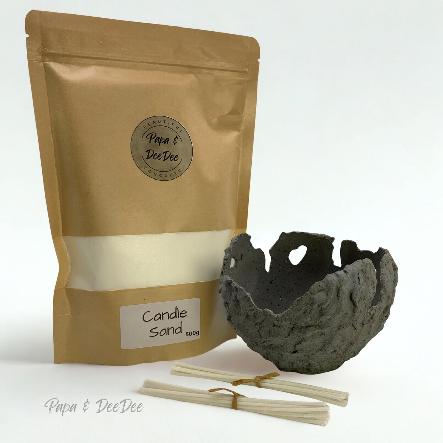 Hatchling Candle Sand Bundle | Small | Storm Grey