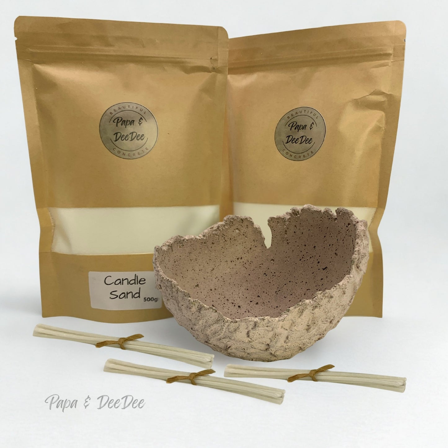 Hatchling Candle Sand Bundle | Small | Earthy Pink