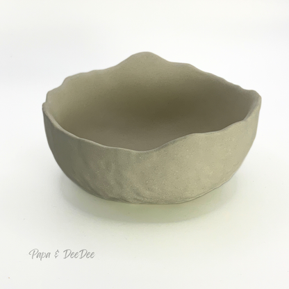 Concrete Bowl & Candle Sand | Gift Pack